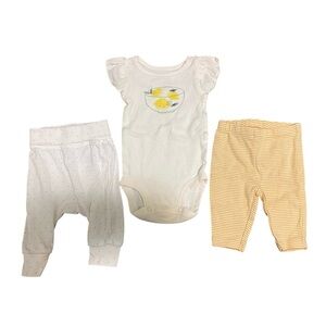 Newborn Baby Girl Outfit Set Shirt Pants Top Leggings New Baby Clothing 🛑